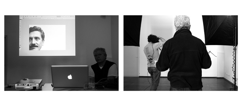 Efrem Raimondi | La sede del ritratto | Lo sguardo degli altri 2016/17 | © Chiara Ferrin